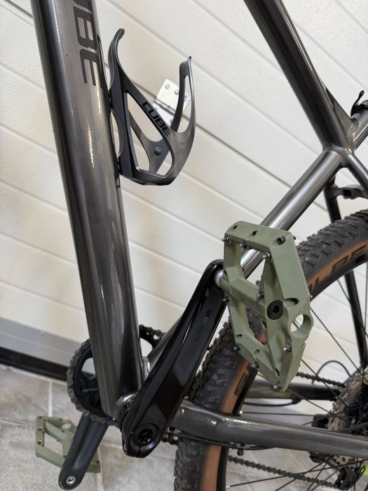 Велосипед 29 CUBE  - Reaction SLX SLATEBLK BLK