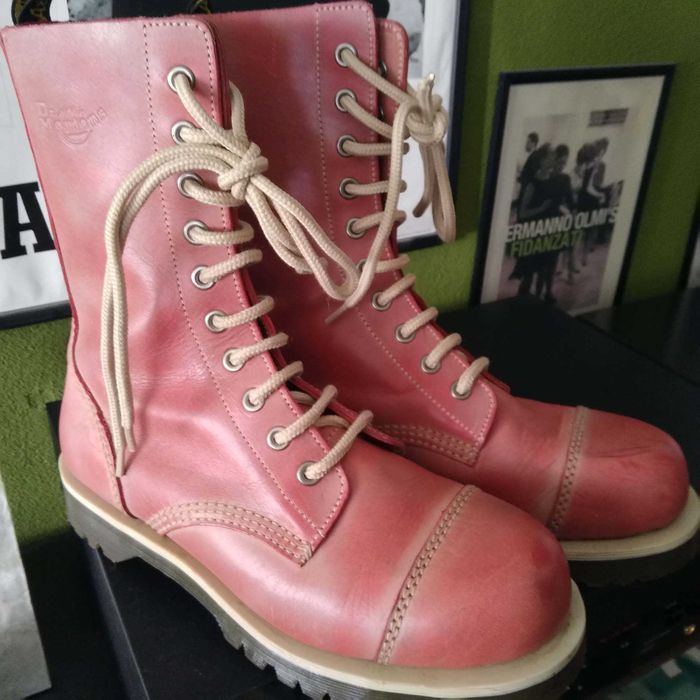 DR MARTENS B234 ROSE SIDE SWIPE високи кубинки, номер 41, UK 7