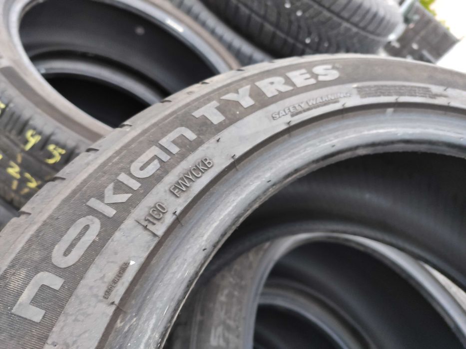 2бр Летни гуми 245 45 19 - Nokian - DOT 2024