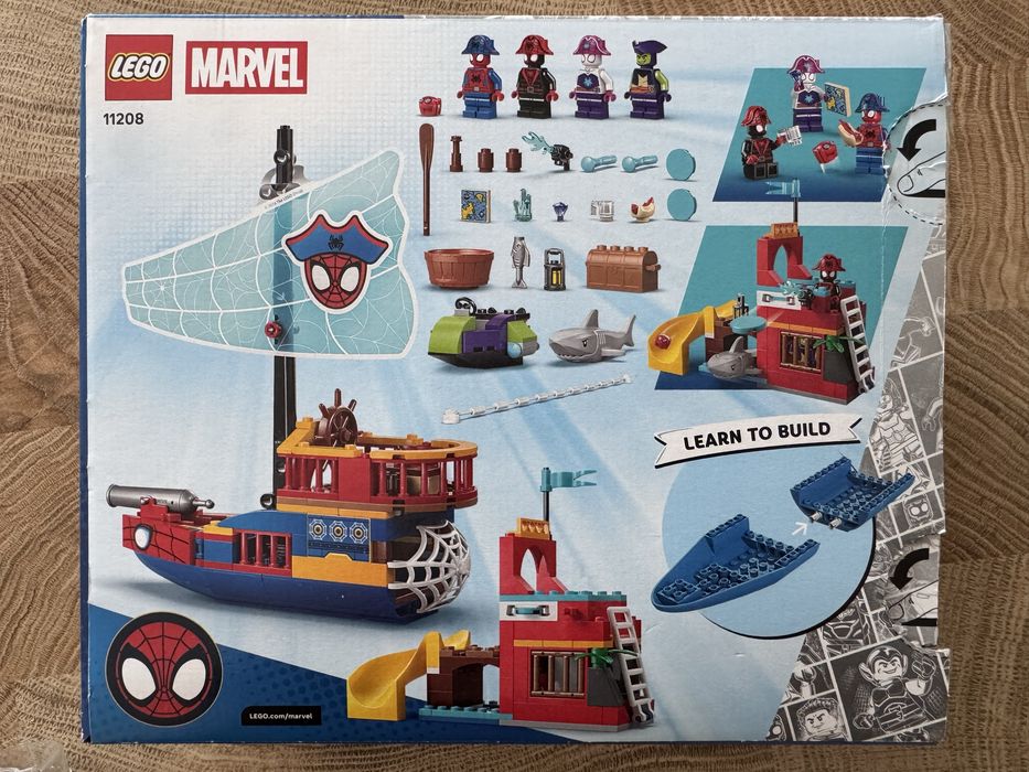 LEGO Marvel 11208 Team Spidey Pirate Ship