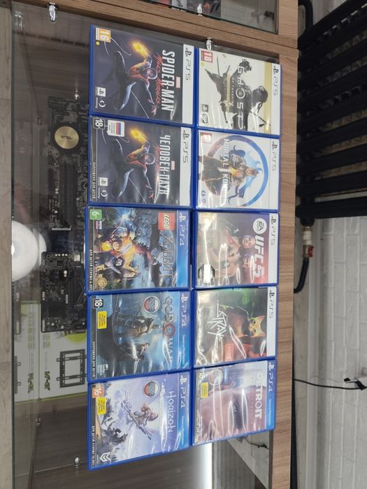 Диски, игры ps4/5