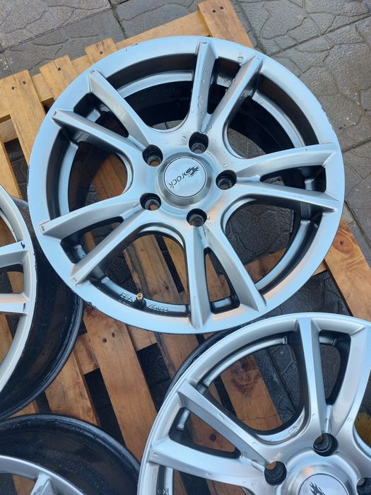 4ри бр алуминиеви джанти 16цола  5×120; ет 44; марка Брок, отлични