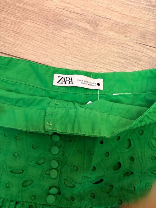 Пола Zara S-M, зелена