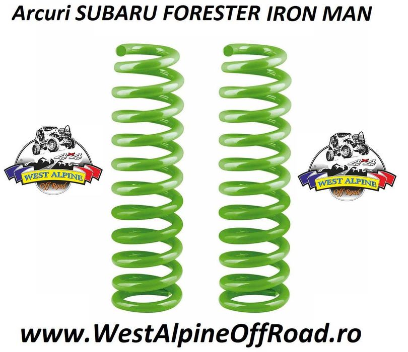 Kit Arcuri Suspensie SUBARU FORESTER 2002-2008 - IRONMAN +35 mm