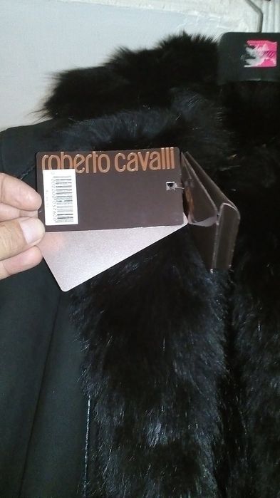 roberto cavalli дублёнка