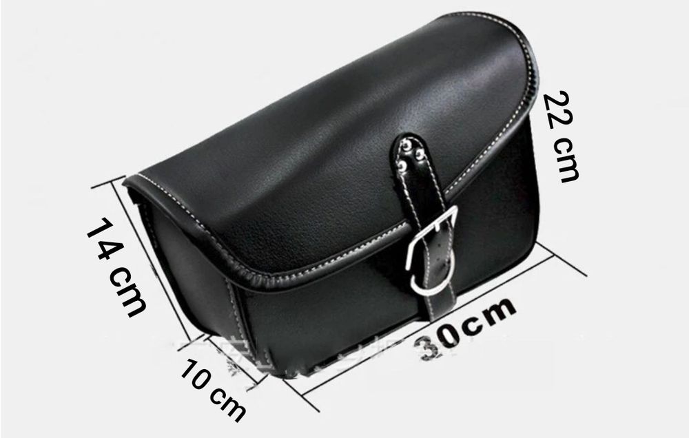 Geanta laterala moto chopper custom cruiser motocicleta cob