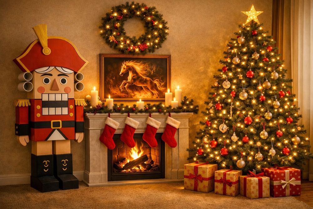 Рождественский набор декора