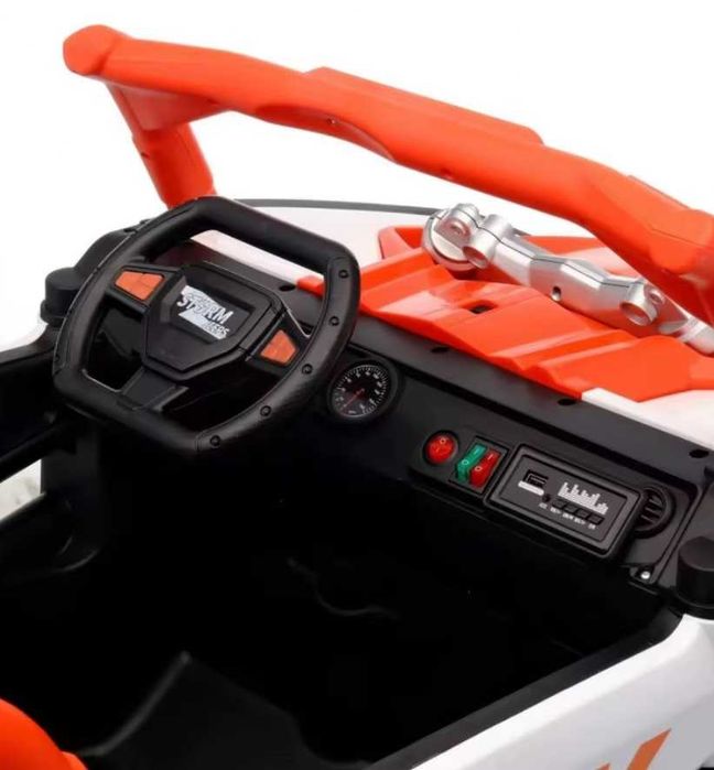 Masinuta electrica pentru 2 copii Nichiduta Off Road 4x4 roti Eva 12V cu telecomanda