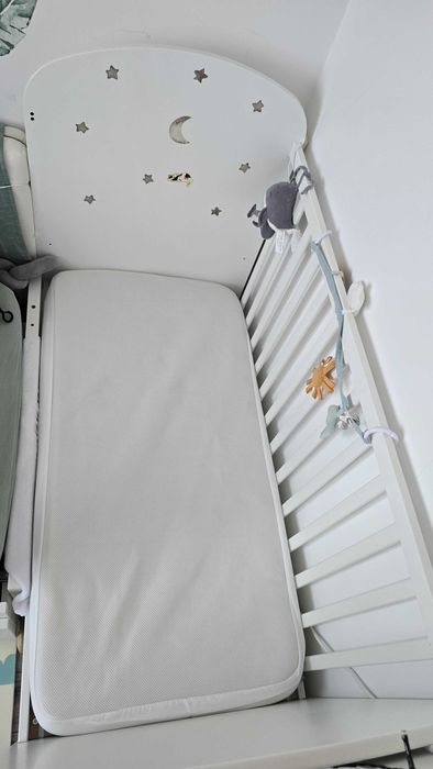 Patut copii Gonatt ikea si saltea de bambus