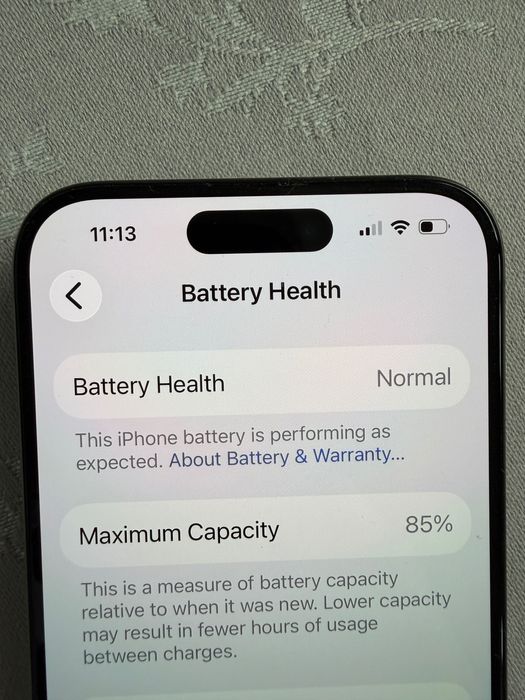 iPhone 15 pro 128 gb Black