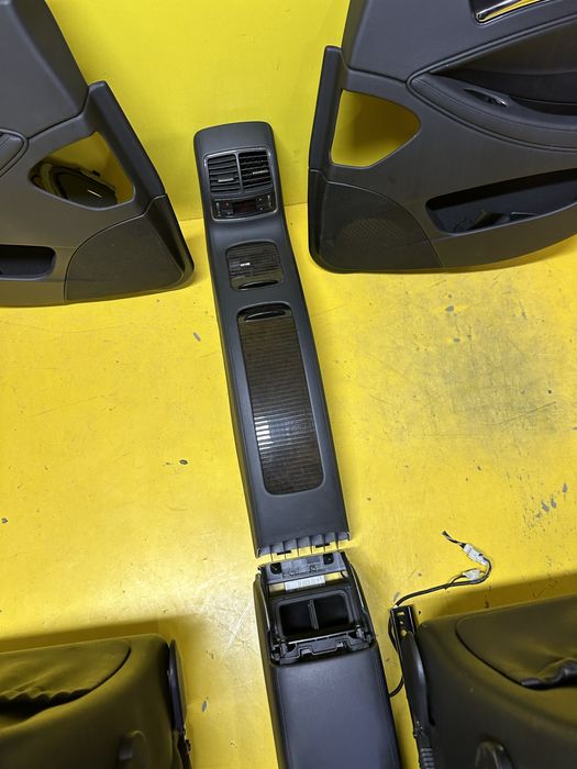 Салон w219 cls черный