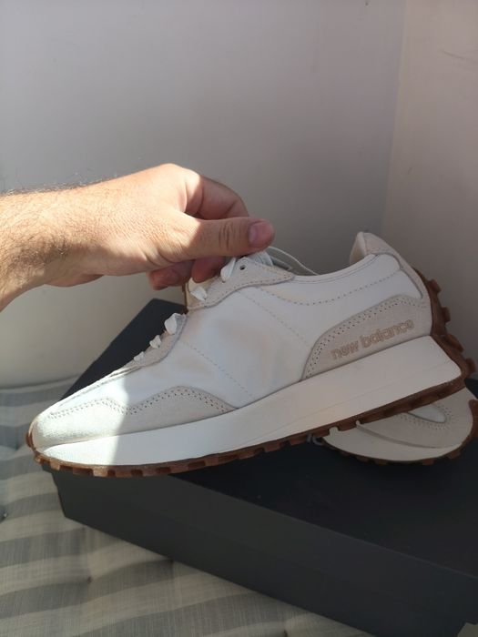 New Balance 327 sneakers offWhite cu model leopard mărimea 36.5 noi originali