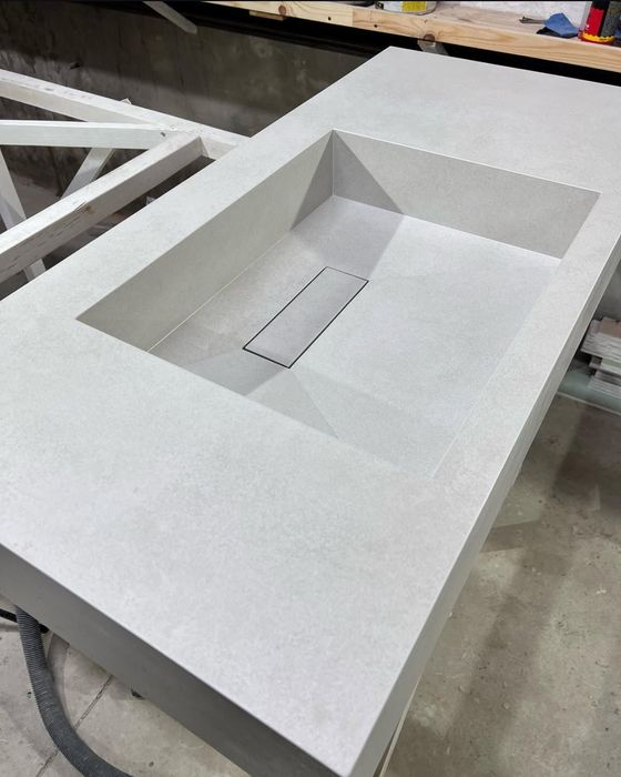 Умывальники из керамогранита на заказ