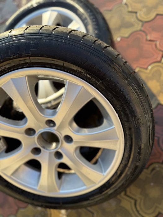 Vand jante BMW + cauciucuri vara 205/55/16