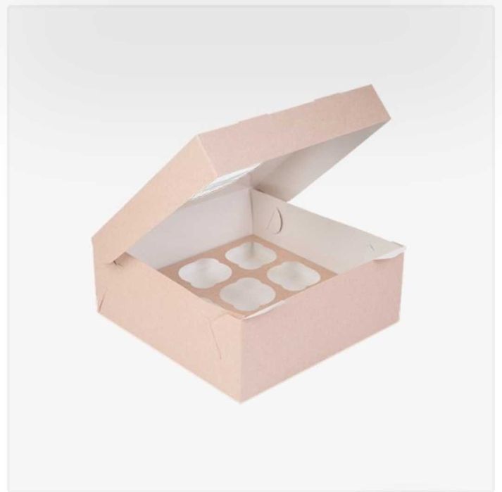 Коробка под 9 капкейков