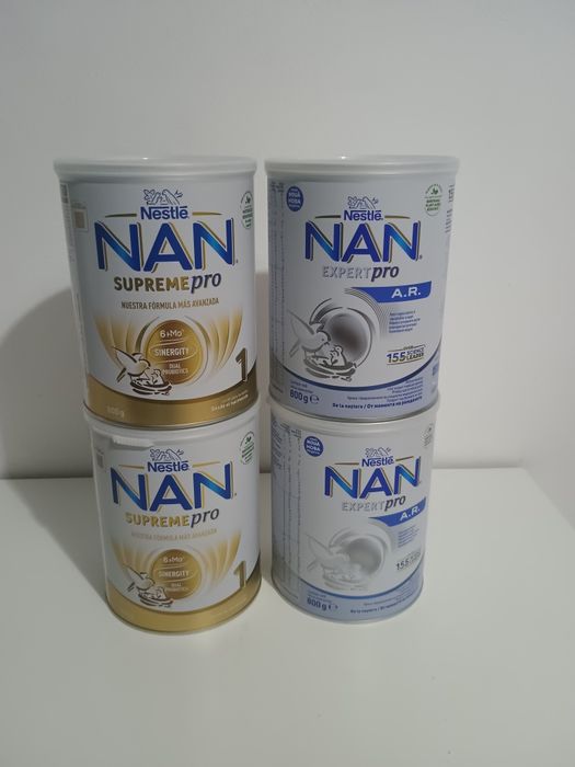 Lapte praf Nan și Aptamil