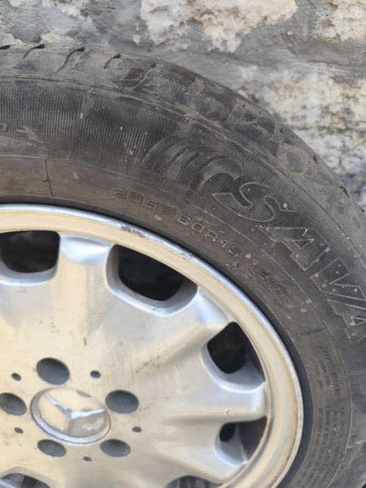 Гуми с джанти 4бр 15ски 5х112