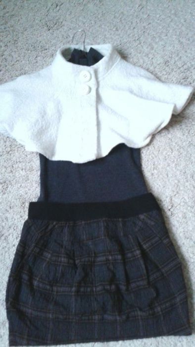 Pelerina / capa alba BSB