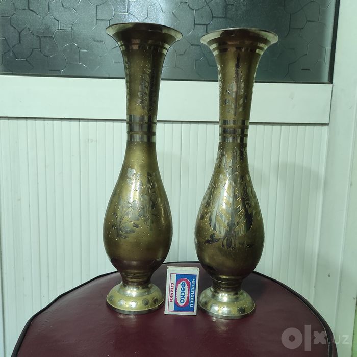 Вазы латунные индийские