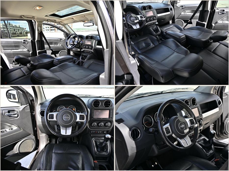 Jeep Compass Limitied 4X4   navi, camera, trapa, piele