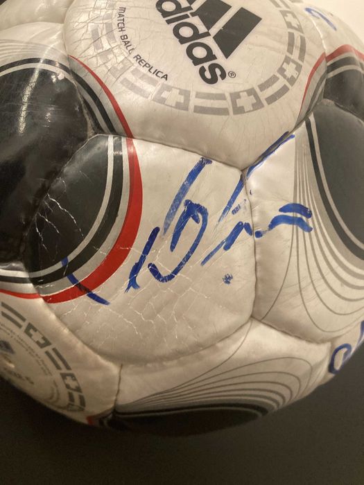 Футболна Топка с афтографи от БГ легенди