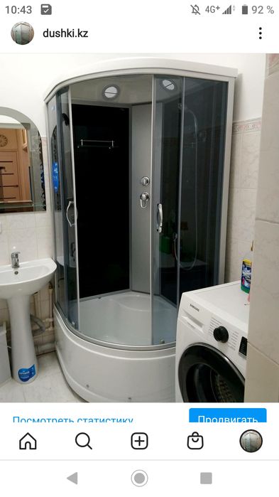 Душевые кабины в наличии