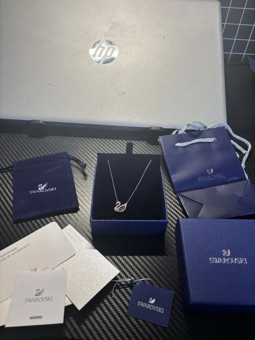 Колие Swarovski /Rose gold