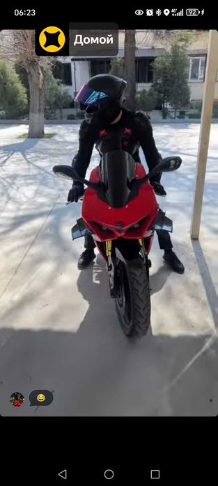 Мотоцикл под оригинал Дугати панигале, мотоцикл на ходу