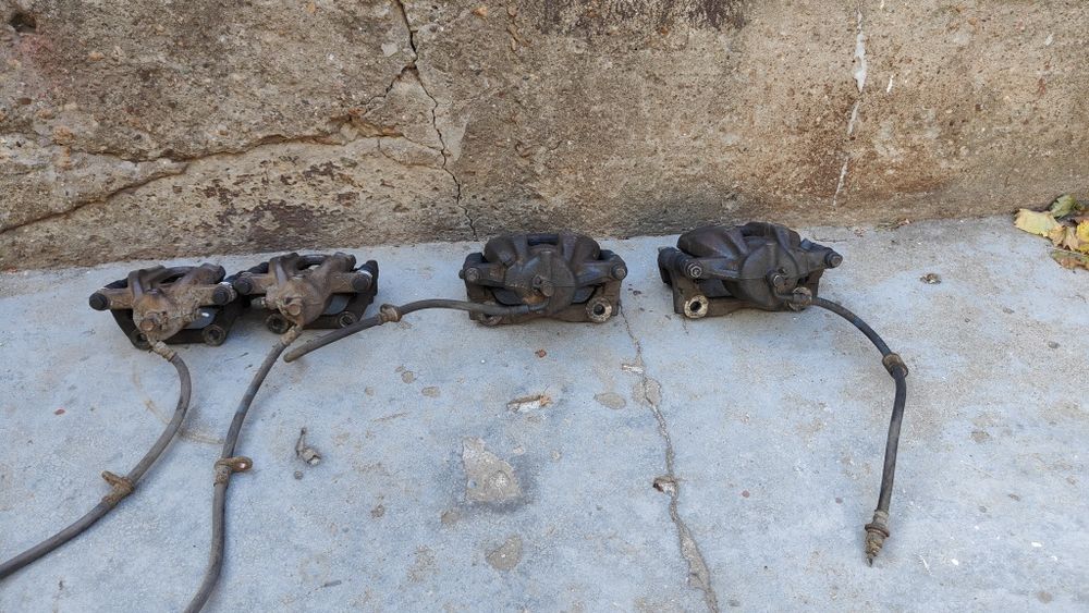 Спирачни апарати + супорти + водещи болтове/втулки CR-V III, София гр ...