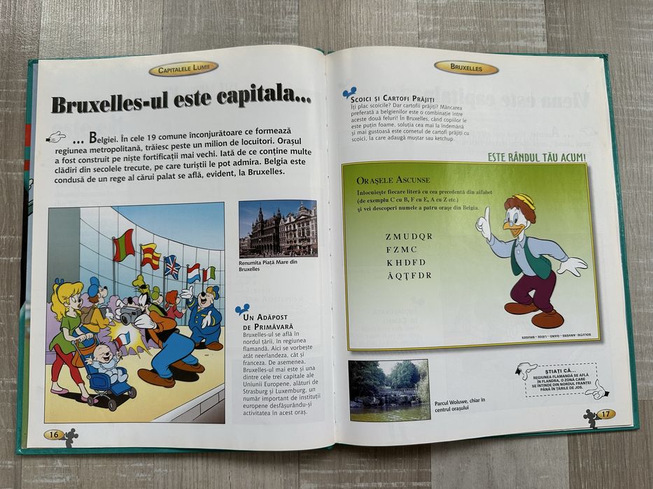 Enciclopedia Disney. Descopera lumea distrandu-te! Capitalele lumii