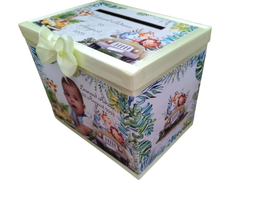 Cutie dar botez - Sahari - Jungle