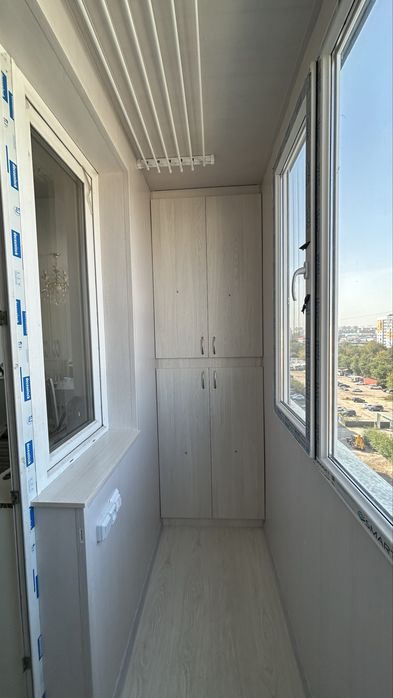 Ремонт балкона, утепление обшивка