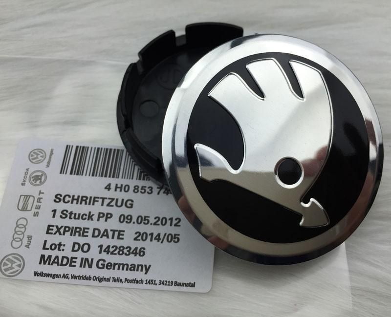 56мм, 60мм и 65мм капачки за ШКОДА джанти - 5JA601151A - 3B7601171