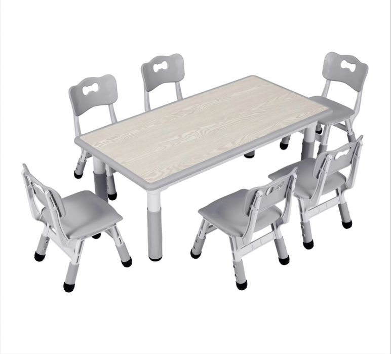 Комплект детска учебна маса и столове