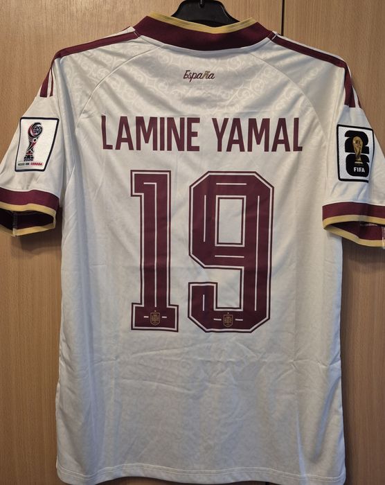 Tricou Lamine Yamal Spania nationala Spaniei WC2026 Cupa Mondiala