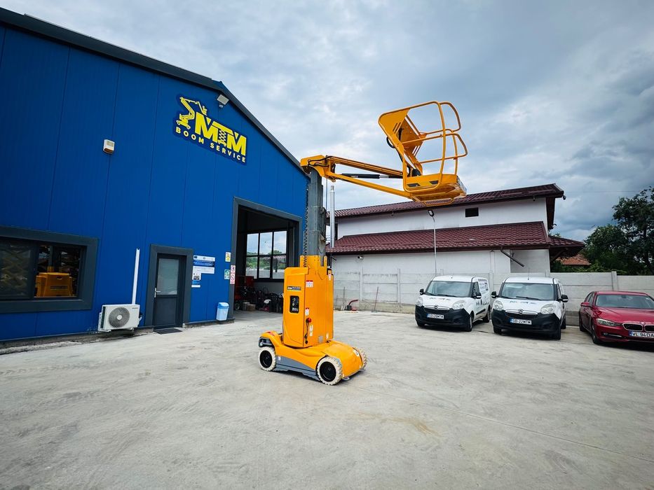 Haulotte Nacela electrica cu brat 10 m Star 10 chirie vanzare Valcea Pitesti Bucuresti Slatina Craiova Droberta Turnu Severin Cluj Sibiu Deva Alba