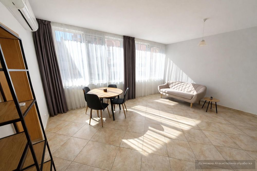 Двустаен апартамент под наем в жк. Тракия