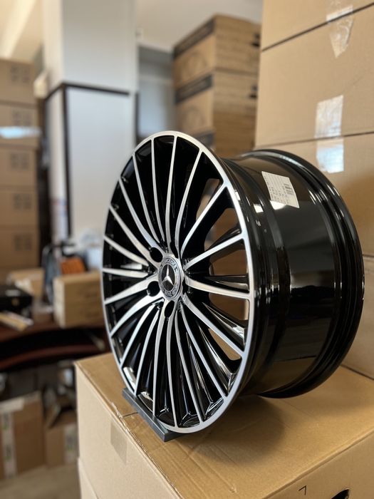 Jante EMR Wheels R17 Noi Mercedes Stil S500 Turbine Multispoke A B C E CLA CLS GLA GLB GLC GLK W176 W177 W204 W205 W212 W213