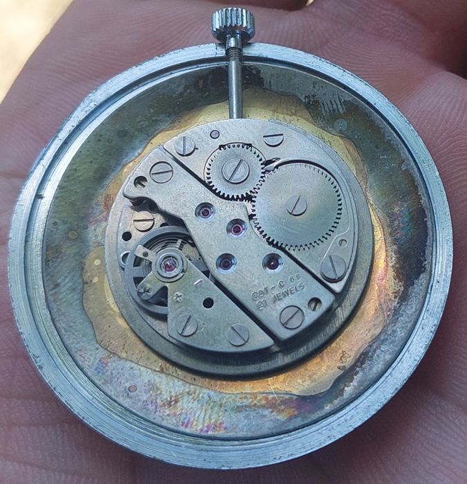 Ceas de buzunar Mortima Watch 21 rubine