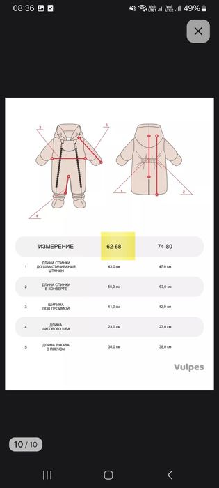 Комбинезон-трансформер для новорожденного
