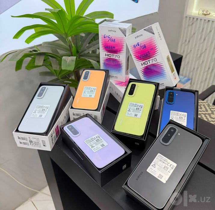 Bepul dostavka Infinix hot 70