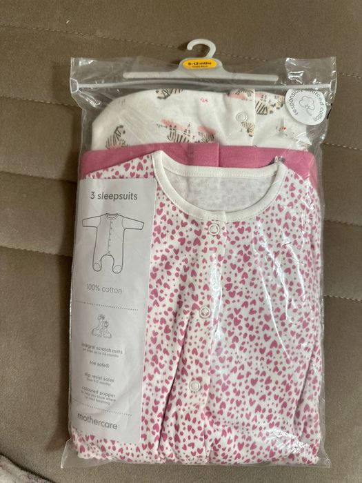 3 salopete bebe mothercare 9-12 LUNI NOI