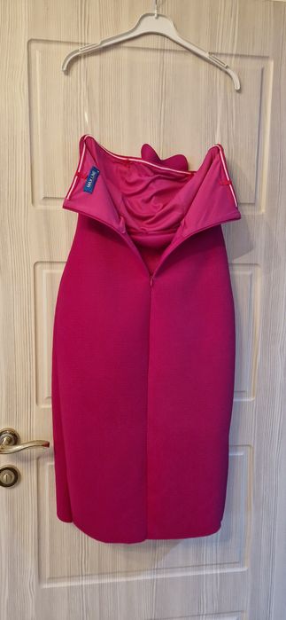 Rochita fucsia 3 sferturi cu crapatura