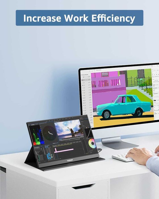 Чисто нов малък преносим телефон екран Yodoit с IPS и Type-C ...