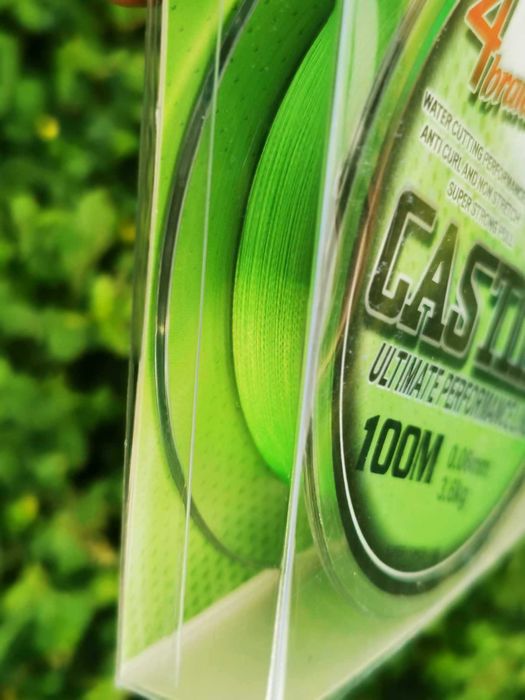 Лайт спининг комплект - въдица, макара и плетено влакно 0.06мм