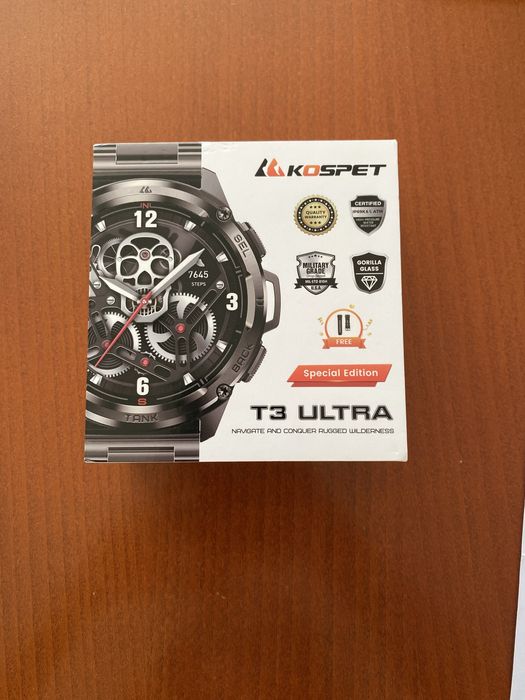 Смартчасовник kospet tank T3 ultra black