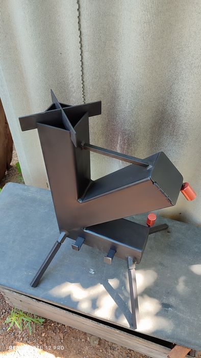 Мобильная печь-ракета