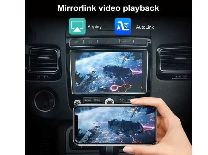 Безжичен Apple CarPlay / Android Auto за VW RNS510 RNS850 - Golf Passat Tiguan Touareg 2008-2018
