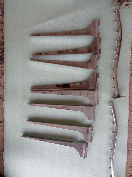 Никкеловый  вешалки для магазина трансформер