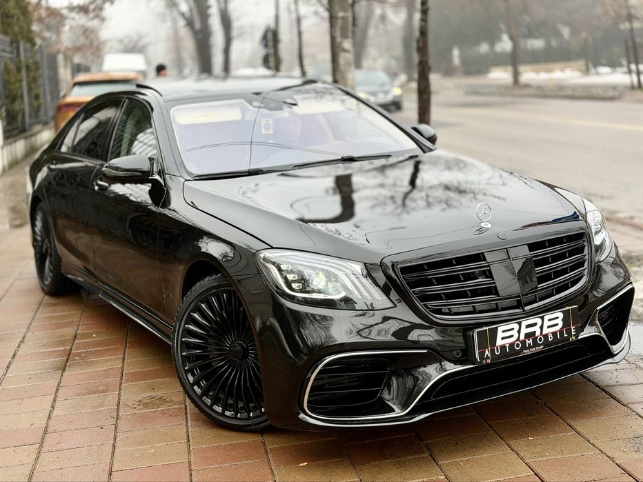 • Mercedes S350d 2016 • Packet 63 Amg • Interior Alb - Prezidential !